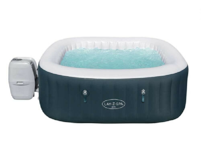 Spa gonflable Lay-Z Ibiza AirJet 6 places Bestway square 60015 180x66cm