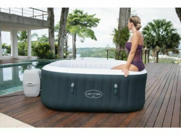 BESTWAY Spa gonflable Lay-Z-Spa Ibiza Airjet - Pour 4 a 6 personnes 