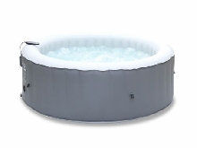 Spa MSPA gonflable rond ? Kili 4 gris - Spa gonflable 4 personnes rond 180 cm.