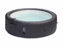 SPA RIMBA 8 gonflable rond - Bleu nuit - spa gonflable 8 personnes rond 224cm